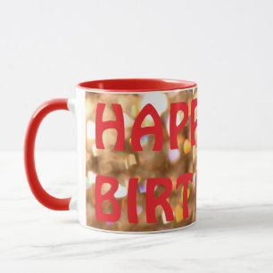 Mug Boug D'Anniversaire Étincelant Conçu Par Zazz_it