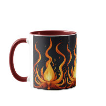 "Boug d'art de l'explosion de flamme"