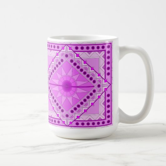 MUG BOUG D'ART DÉCORATIF PURPLE (Droite)