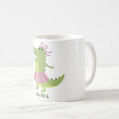 Mug Boug de café Alligator personnalisé (Devant droit)