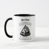 Mug Boug de café Aquarius personnalisé (Gauche)