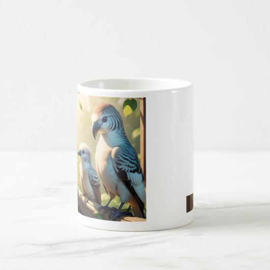 Mug Boug de café aux oiseaux (Centre)