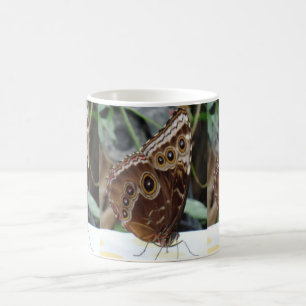 Mug Boug de café blanc papillon