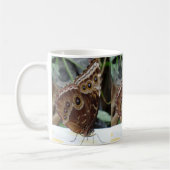Mug Boug de café blanc papillon (Gauche)