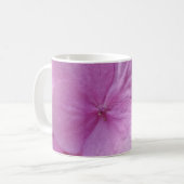 Mug Boug de café blanc rose Hydrangea (Devant gauche)