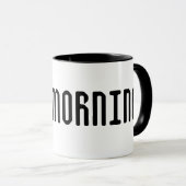 Mug Boug de café bonjour personnalisé - Impression per (Devant droit)