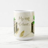 Mug Boug de café cadeau de Noël en or (Centre)