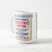 Mug Boug de café-cadeau obstétrique (Devant gauche)