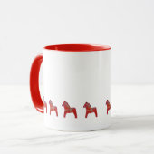 Mug Boug de café Cheval Dala Rouge (Devant gauche)