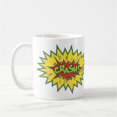 Mug Boug de café - Crash d'art pop (Gauche)