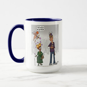 Mug Boug de café cupide Hilarious (15 Once)
