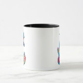 Mug Boug de café Dauphin Whimsical Splash (Centre)