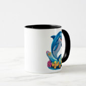 Mug Boug de café Dauphin Whimsical Splash (Devant droit)