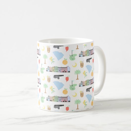 Mug Boug de café de Caroline du Sud (Devant droit)