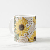 Mug Boug de café de tournesol Dreamy (Devant gauche)