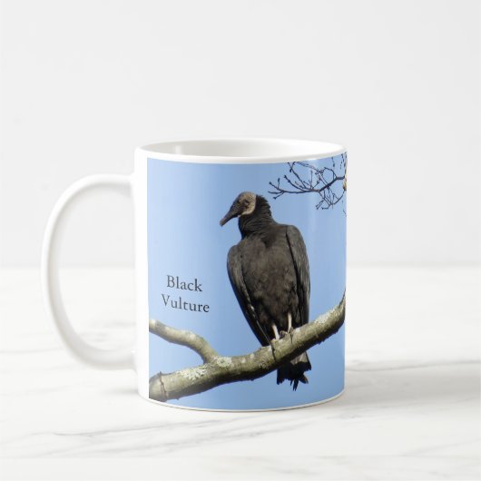 Mug Boug de café de vautour noir (Gauche)
