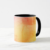 Mug Boug de café en marbre du coucher du soleil (Devant droit)