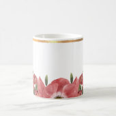 Mug Boug de café floral moulé en or (Centre)
