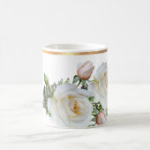Mug Boug de café floral moulé en or (Centre)