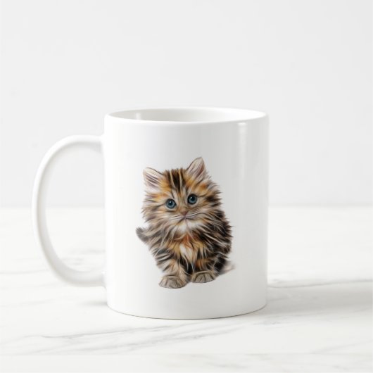 Mug Boug de café Fluffy Kitten (Gauche)