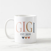 Mug Boug de café Gigi Boho personnalisé - Attente Cade (Gauche)