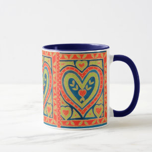 Mug Boug de café "Heart" décoratif