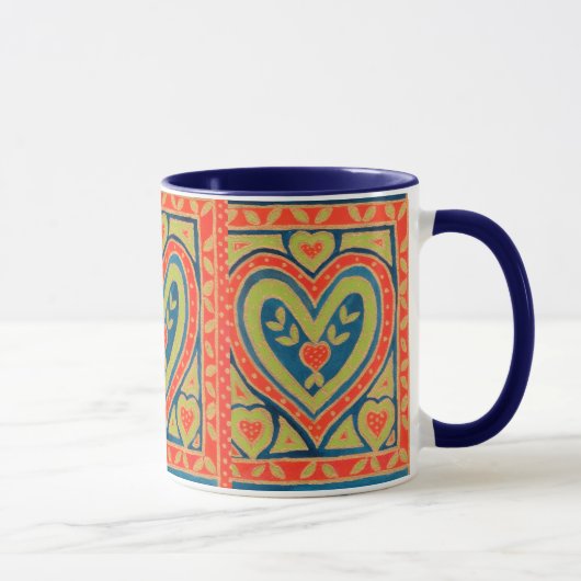 Mug Boug de café "Heart" décoratif (Droite)