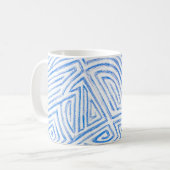 Mug Boug de café Motif 'Maze' (Devant gauche)