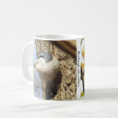 Mug Boug de café Nuthatch par BirdingCollectibles (Devant gauche)