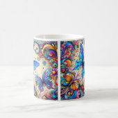 Mug Boug de café - Papillons Whimsical Design (Centre)