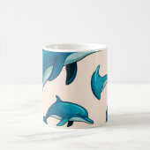 Mug Boug de café personnalisé Dolphin* (Centre)