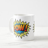 Mug Boug de café - Pow d'art pop (Devant gauche)