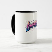 Mug Boug de café sans limite - Coupes de mots inspiran (Devant gauche)