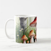 Mug Boug de champignons d'aquarelle (Gauche)