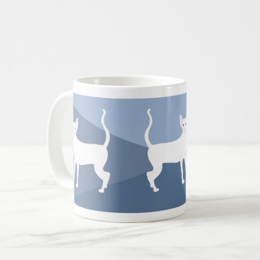 Mug Boug de chat oriental à courte distance (Devant gauche)