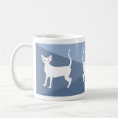 Mug Boug de chat oriental à courte distance (Gauche)