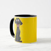 Mug Boug de chien mignonne simple - Cadeau adorable po (Devant gauche)