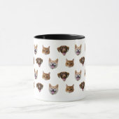 Mug Boug de chien personnalisé, chat de chien maman ca (Centre)