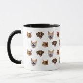 Mug Boug de chien personnalisé, chat de chien maman ca (Gauche)
