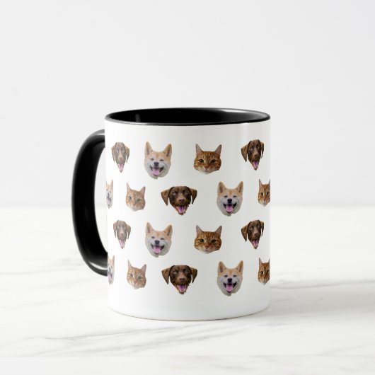 Mug Boug de chien personnalisé, chat de chien maman ca (Devant gauche)