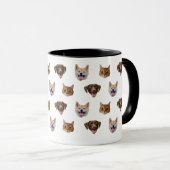 Mug Boug de chien personnalisé, chat de chien maman ca (Devant droit)