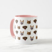 Mug Boug de chien personnalisé, chat de chien maman ca (Devant gauche)