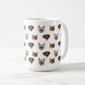Mug Boug de chien personnalisé, chat de chien maman ca (Devant droit)