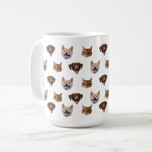Mug Boug de chien personnalisé, chat de chien maman ca (Devant gauche)