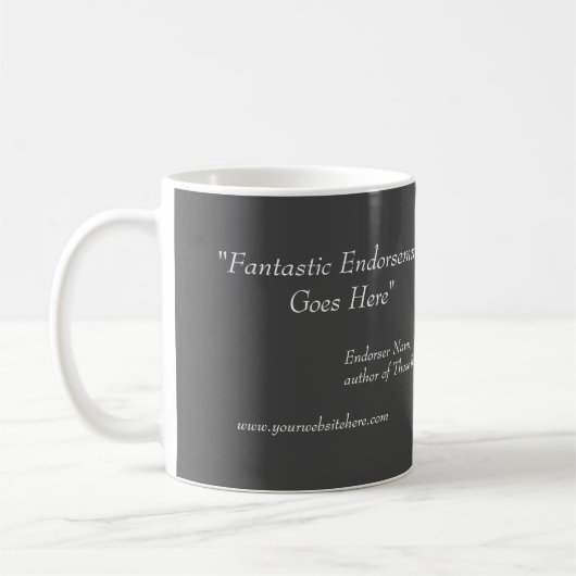 Mug Boug de couverture du livre - Ciel gris (Gauche)