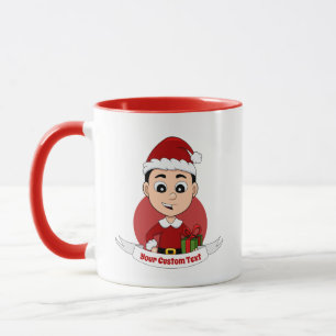 Mug Boug de dessin animé de Noël