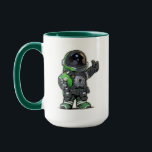 Mug Boug de dessin des ingénieurs spatiaux - Vert<br><div class="desc">Boug de dessin des ingénieurs spatiaux - Vert</div>
