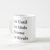 Mug Boug de devis de l'entrepreneur - Motivation pour  (Devant gauche)