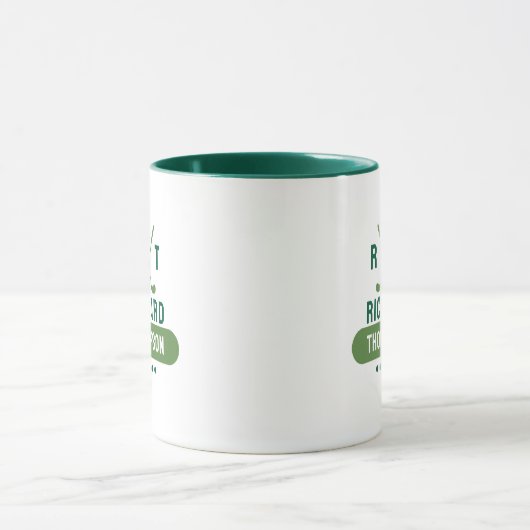 Mug Boug de golf vert pour golfeurs Cool (Centre)