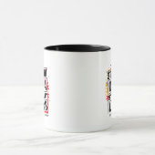 Mug Boug de graduation moderne personnalisée - Cadeau  (Centre)